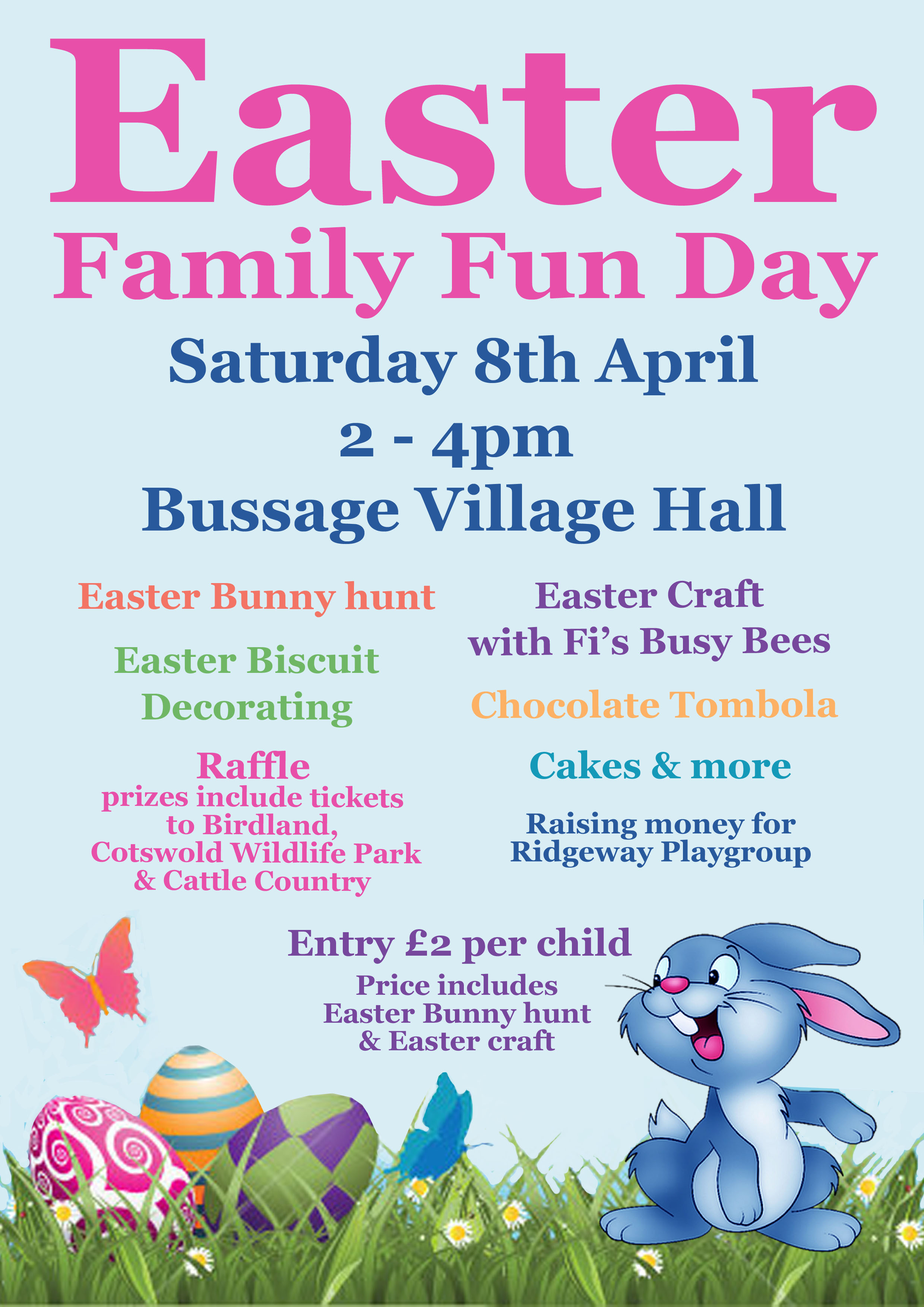 Easter Family Fun Day Ridgeway Playgroup